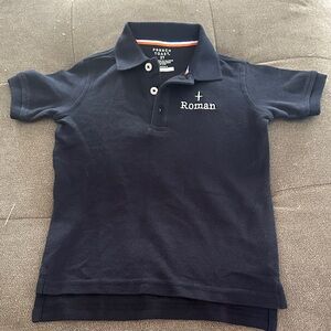 French Toast Dark Blue Kids Polo Shirt
